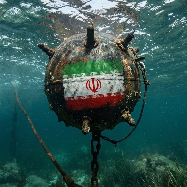 ABD istihbaratı, Hürmüz Boğazı’nda en az 12 tane sualtı mayını tespit etti.