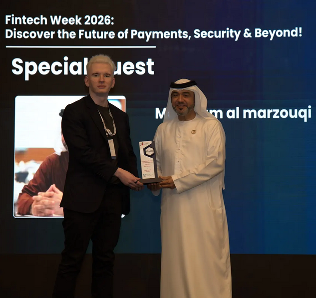 UKFinTechCo's tweet photo. PayDo CEO Serhii Zakharov receives Leadership Award at FinTech Week Dubai
https://t.co/BM804c4vR2 #ukfintech #fintechuk #uaefintech #fintech #fintechnews #finance #financialtechnology #technology #tech #technews #FintechWeekDubai #fintechawards https://t.co/xjKqWWfyv1