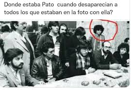 Estoy esperando el tuit de Patricia Bullrich repudiando la dictadura en su 50 aniversario. 
Mataron a todos los que estaban ahí con ella, seguramente debe ser un día duro para ella.