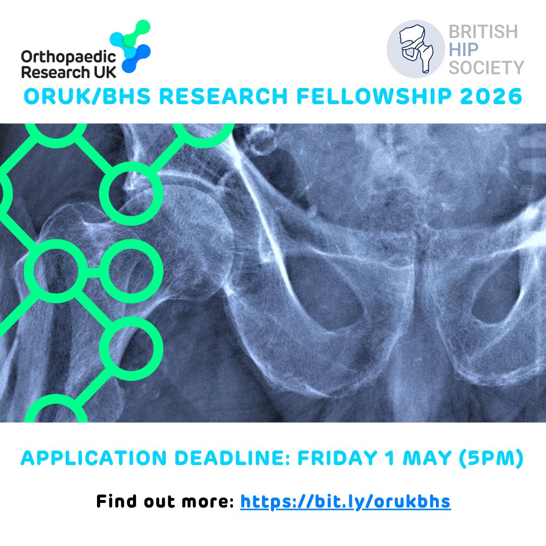 Orthopaedic Research UK tweet media