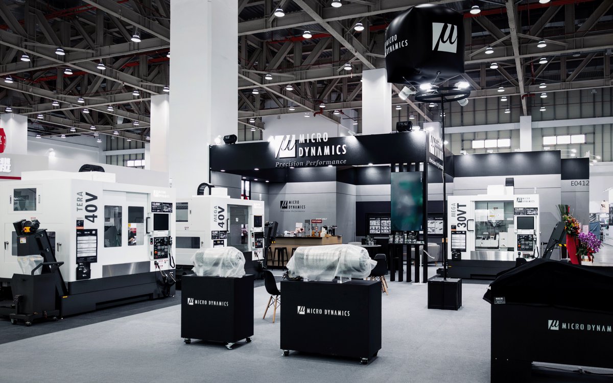 MicroDynamicsFA's tweet image. The MICRO DYNAMICS booth is ready at TMTS 2026.

Venue: TICEC (Taichung International Convention and Exhibition Center)
Booth: E0412
Dates: March 25 – 28, 2026

#TMTS2026