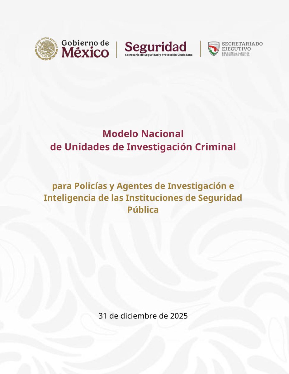 Policía Metropolitana de Investigación tweet media