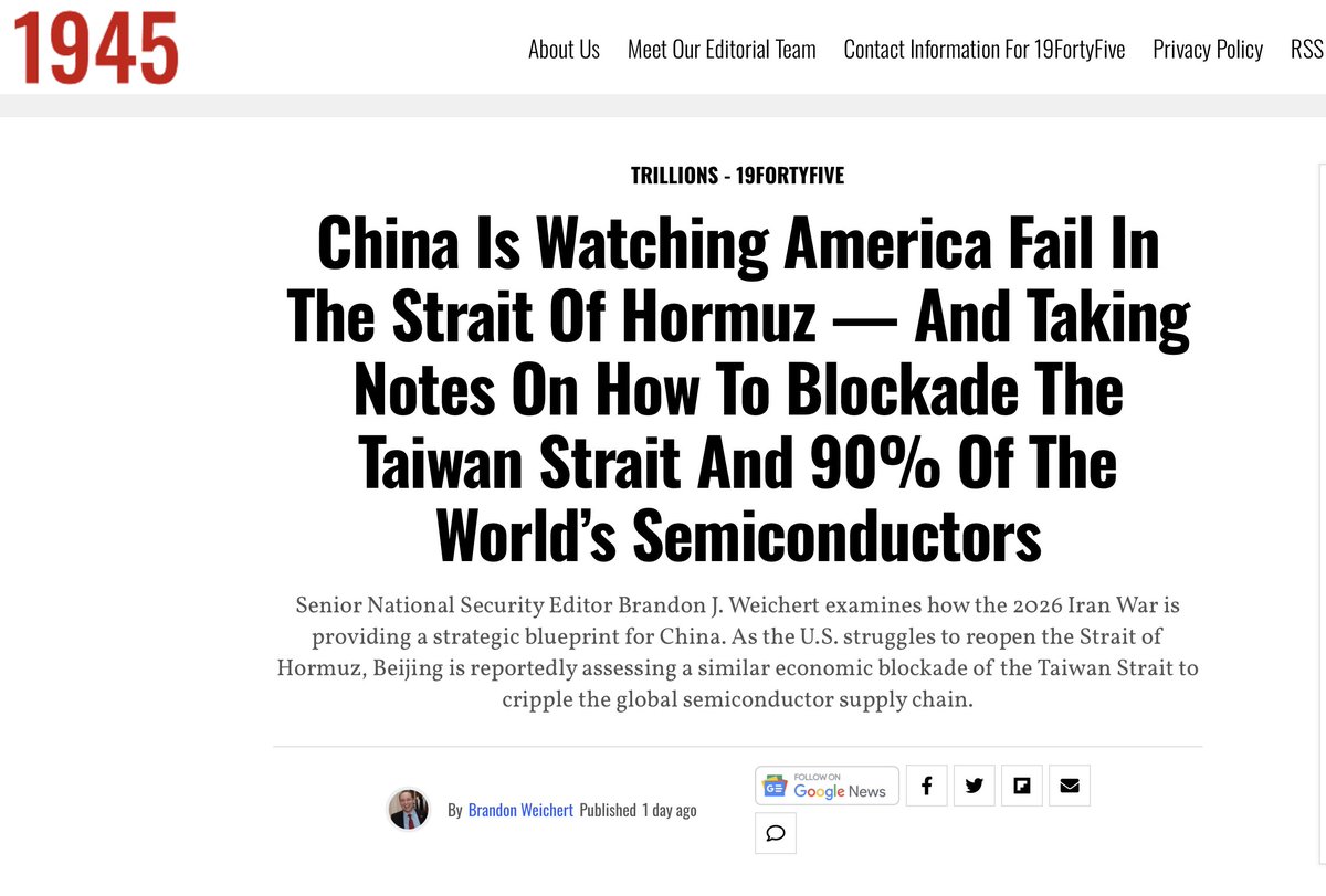 Brandon Weichert tweet media