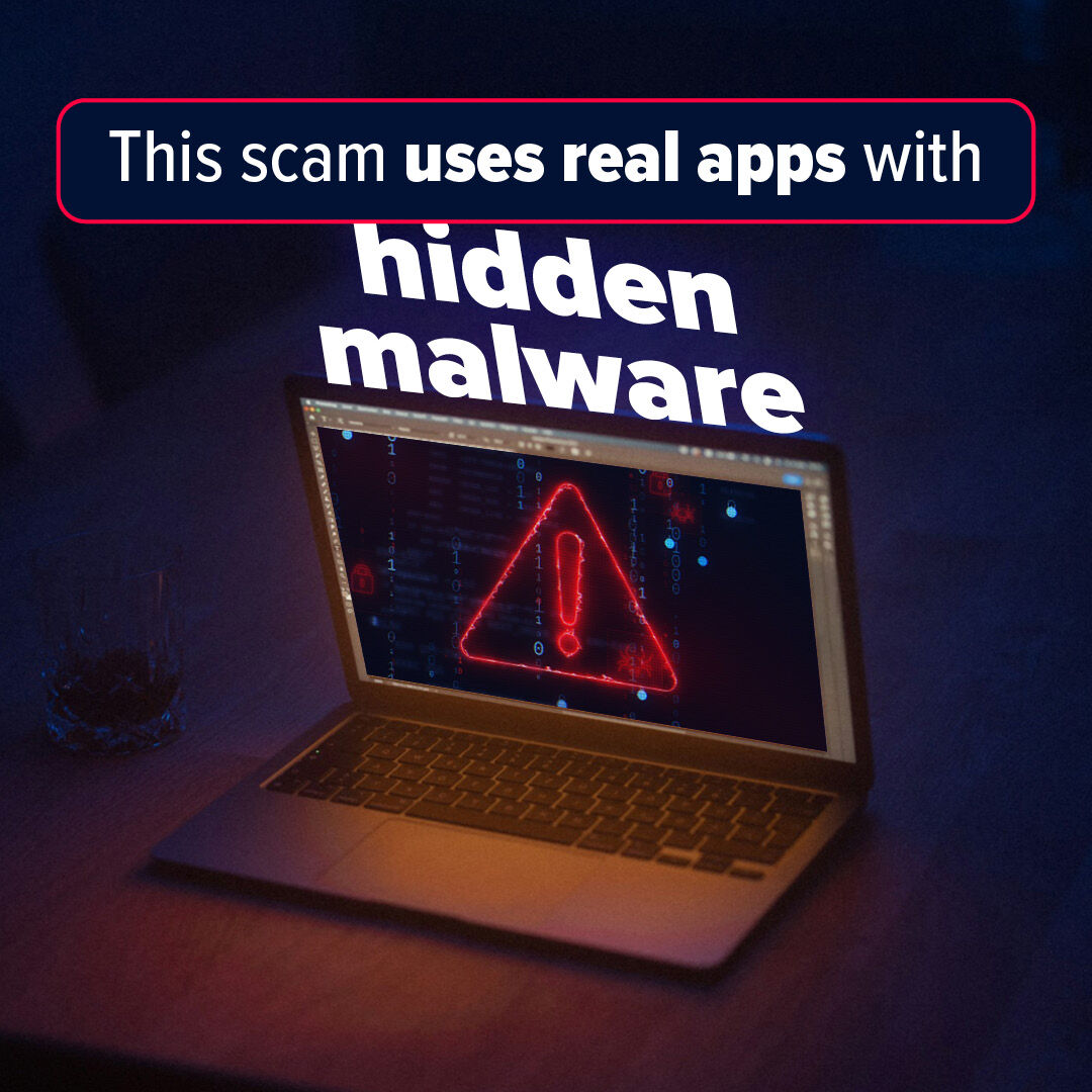 CyberShiftTech's tweet photo. This is one of the more worrying phone scams I’ve seen recently, because it looks completely legitimate 😬

Researchers have uncovered a campaign where attackers are taking real banking and government apps, modifying them with hidden malware, and then tricking people into install https://t.co/Ui5dr2Gsyi