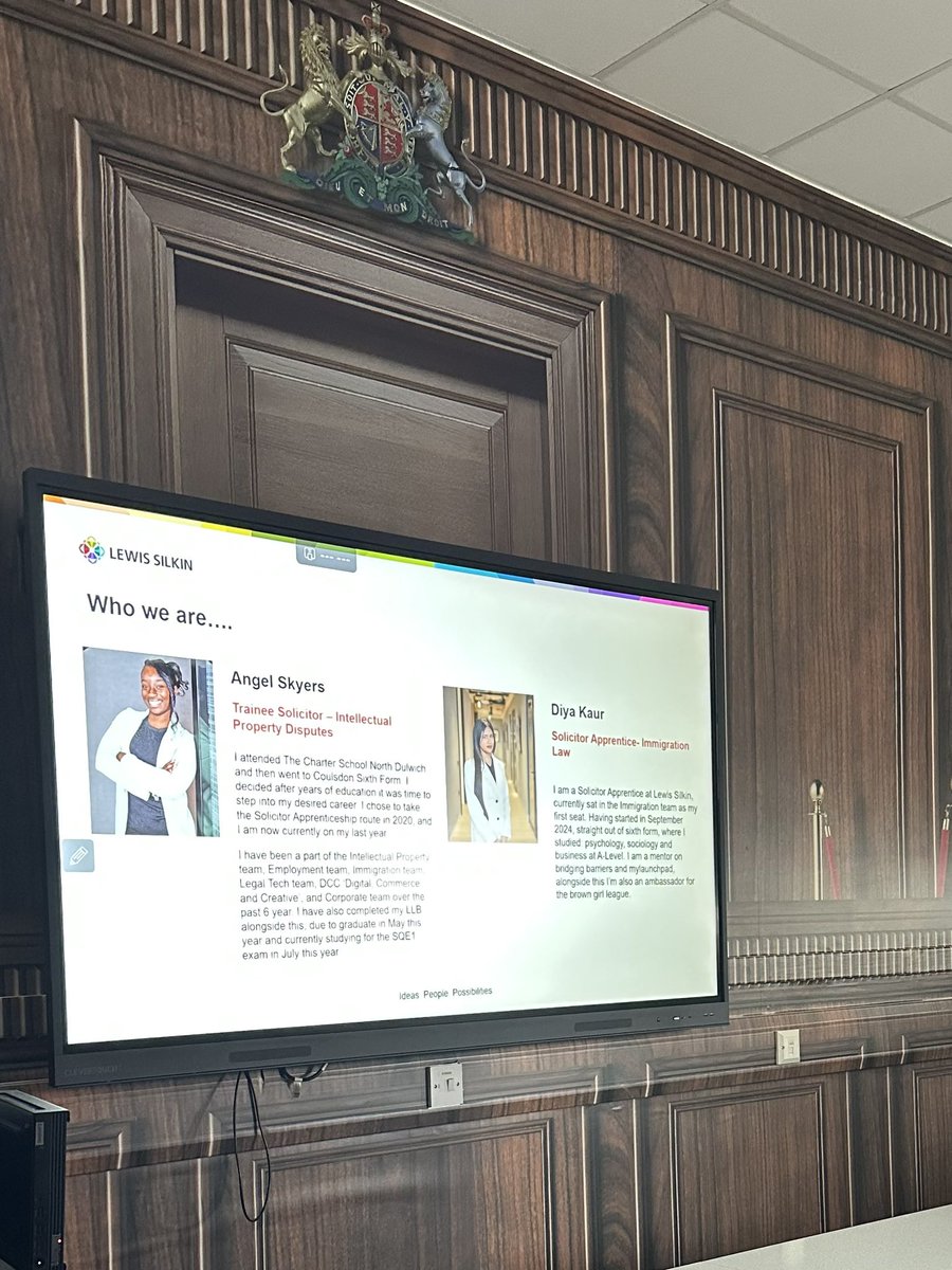 LaRetraiteSW12's tweet image. Huge thank you to Apprentices from @LewisSilkin for coming in today to run a workshop with our T Level Legal students #TLevels #Careers #Law