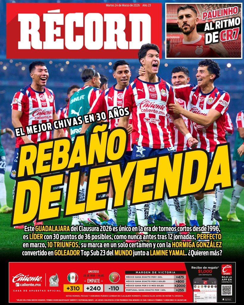 DIARIO RÉCORD tweet media