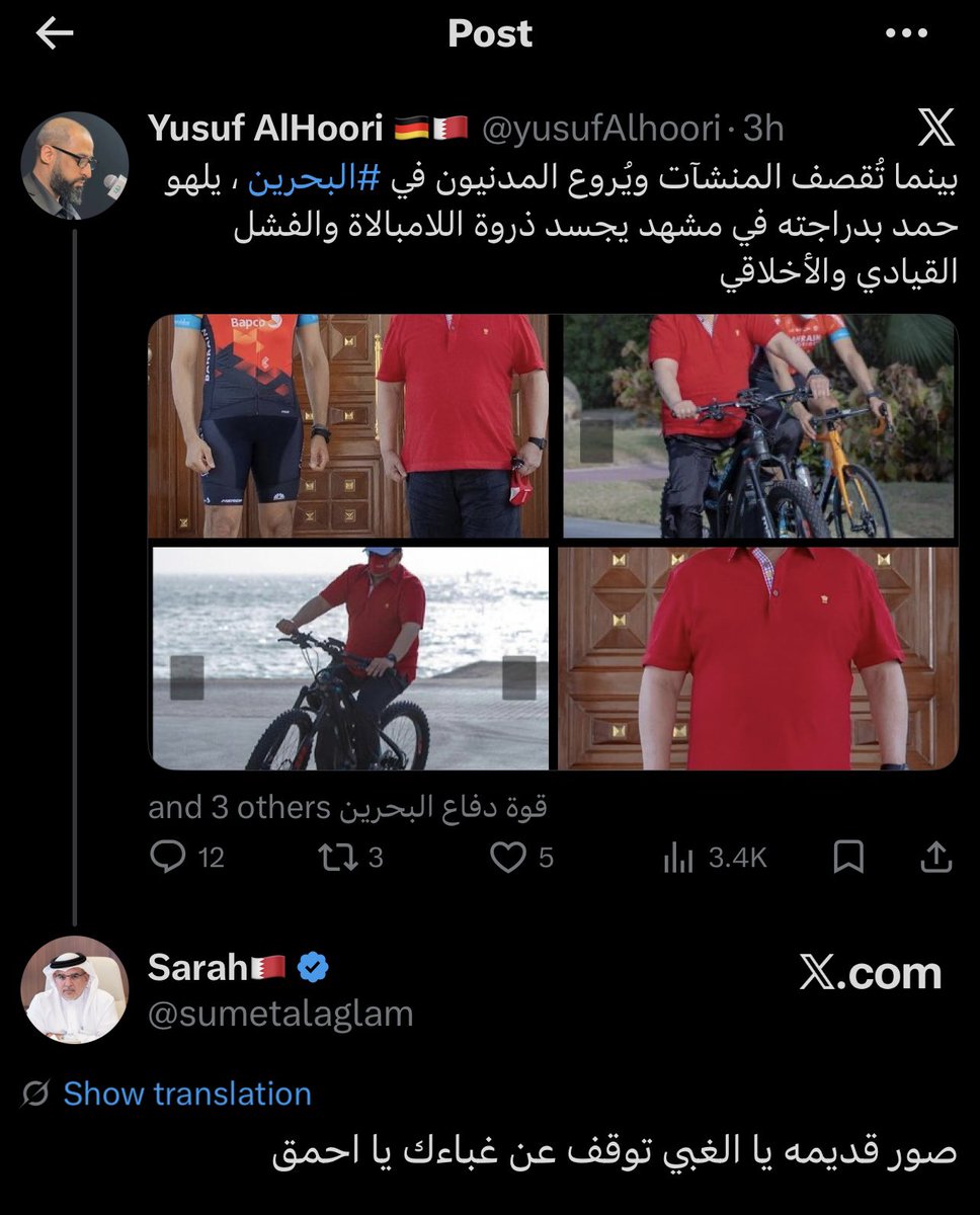 Sarah🇧🇭 tweet media