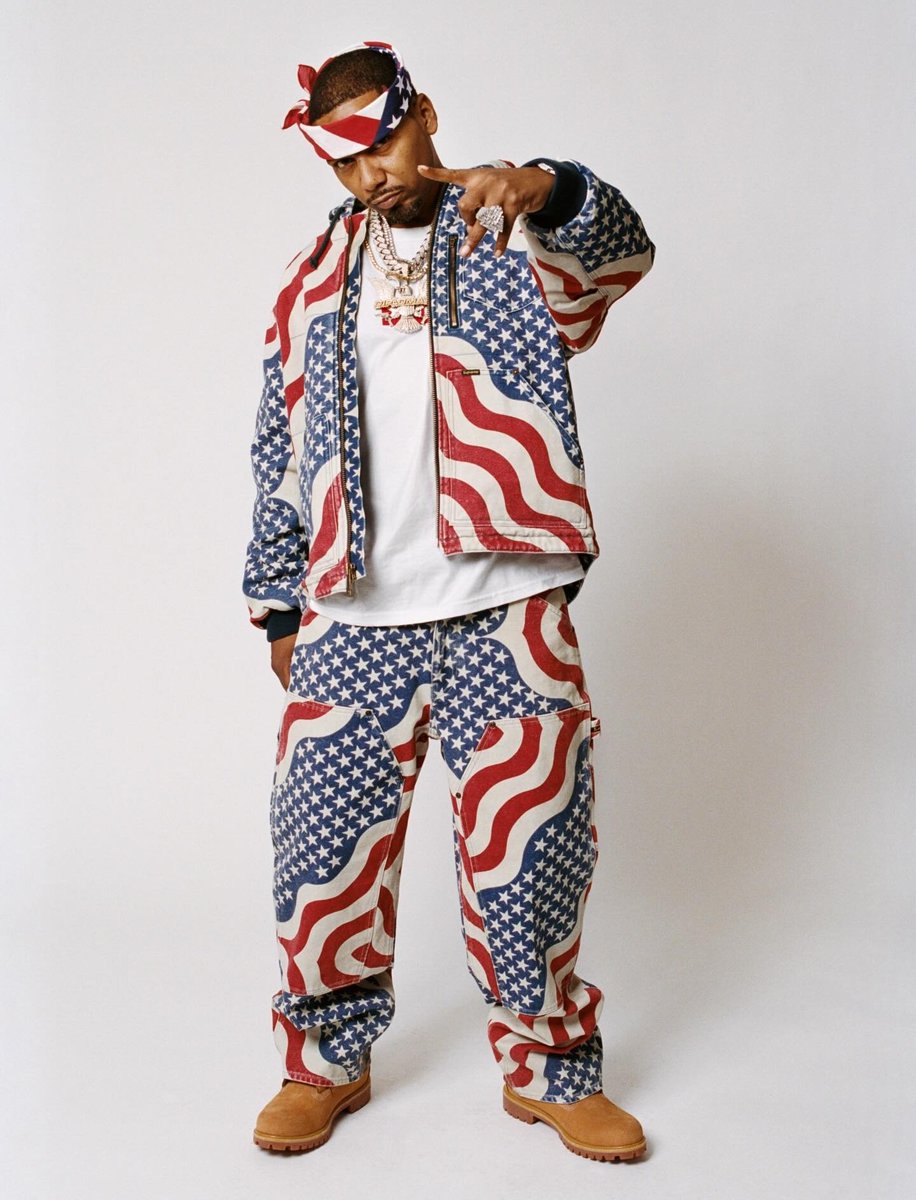 ModernNotoriety's tweet photo. Juelz Santana for Supreme (2026) 🇺🇸🦅 https://t.co/jV4Kqsf4OU