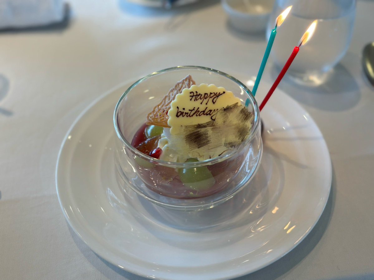 pomme_vert8's tweet photo. 再投稿になります‼️
お誕生日🎂😋 https://t.co/lQQPoAWSos