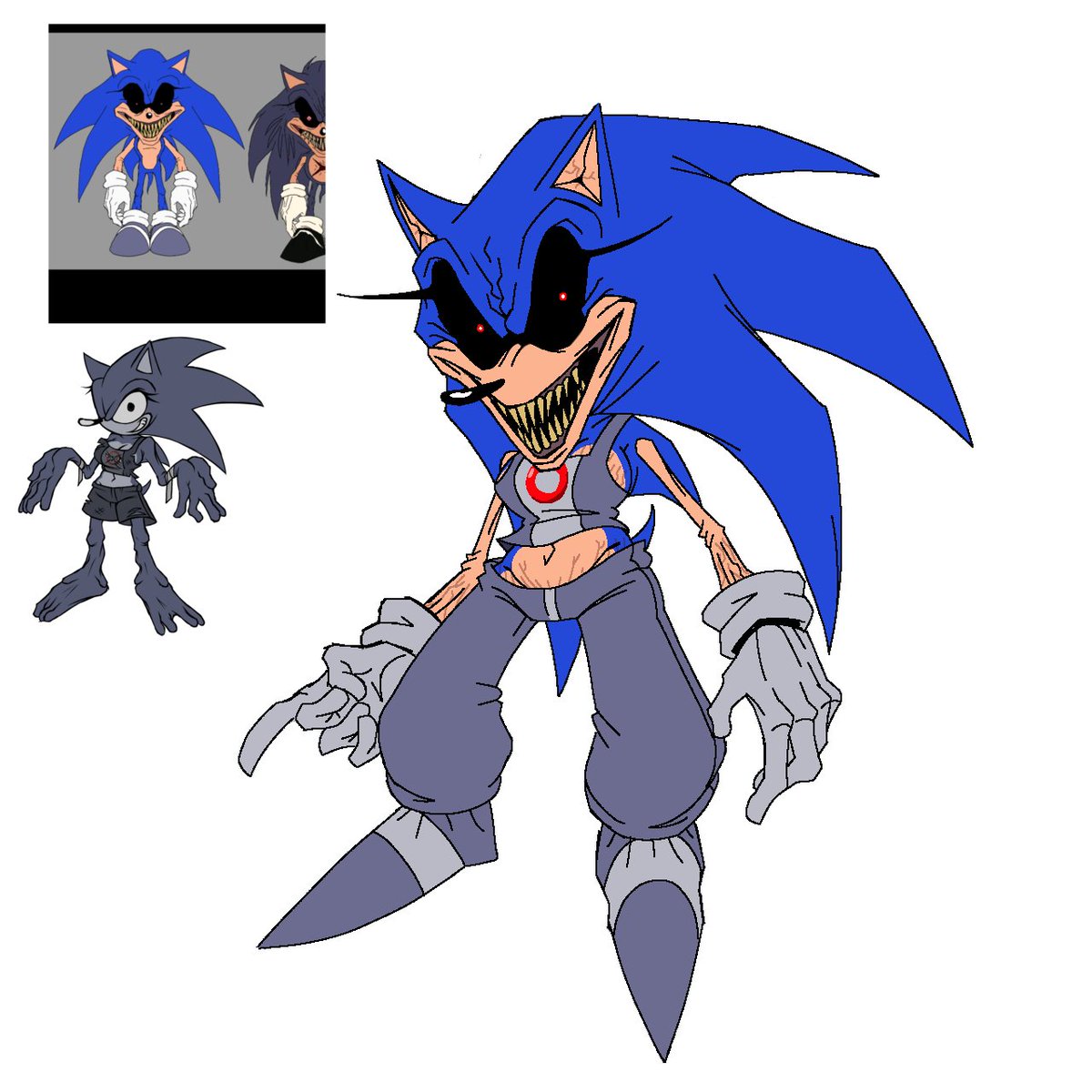 2011x cosplay based of my drawing #takeabreather #sonicexe