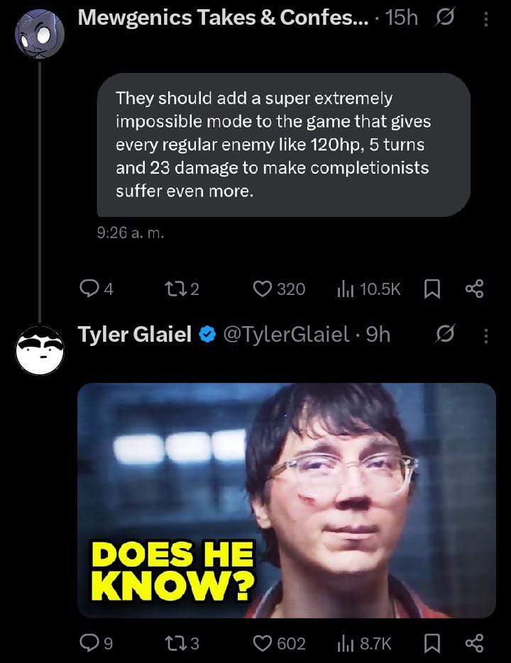 Mewgenics twt OOC tweet media