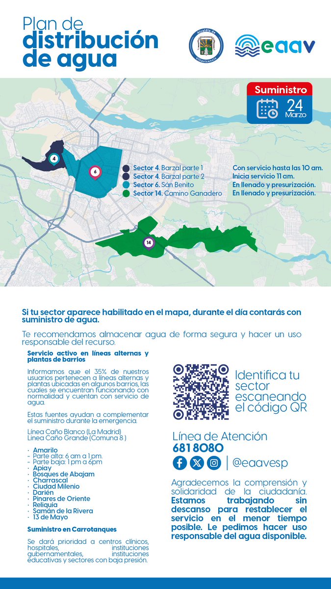 Acueducto de Villavicencio tweet media