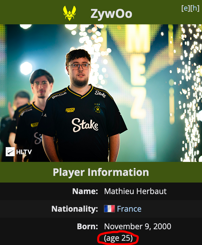 Team Vitality CS tweet media