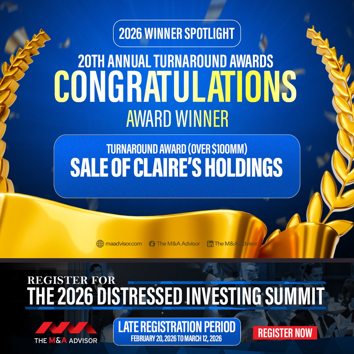 The M&A Advisor tweet media