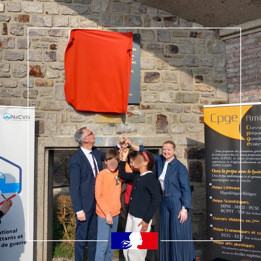Image de Préfet de la Somme - #Devoirdemémoire🕊️I Estelle CHARLES, directrice de cabinet du Préfet de la Somme, a assisté à l'ina