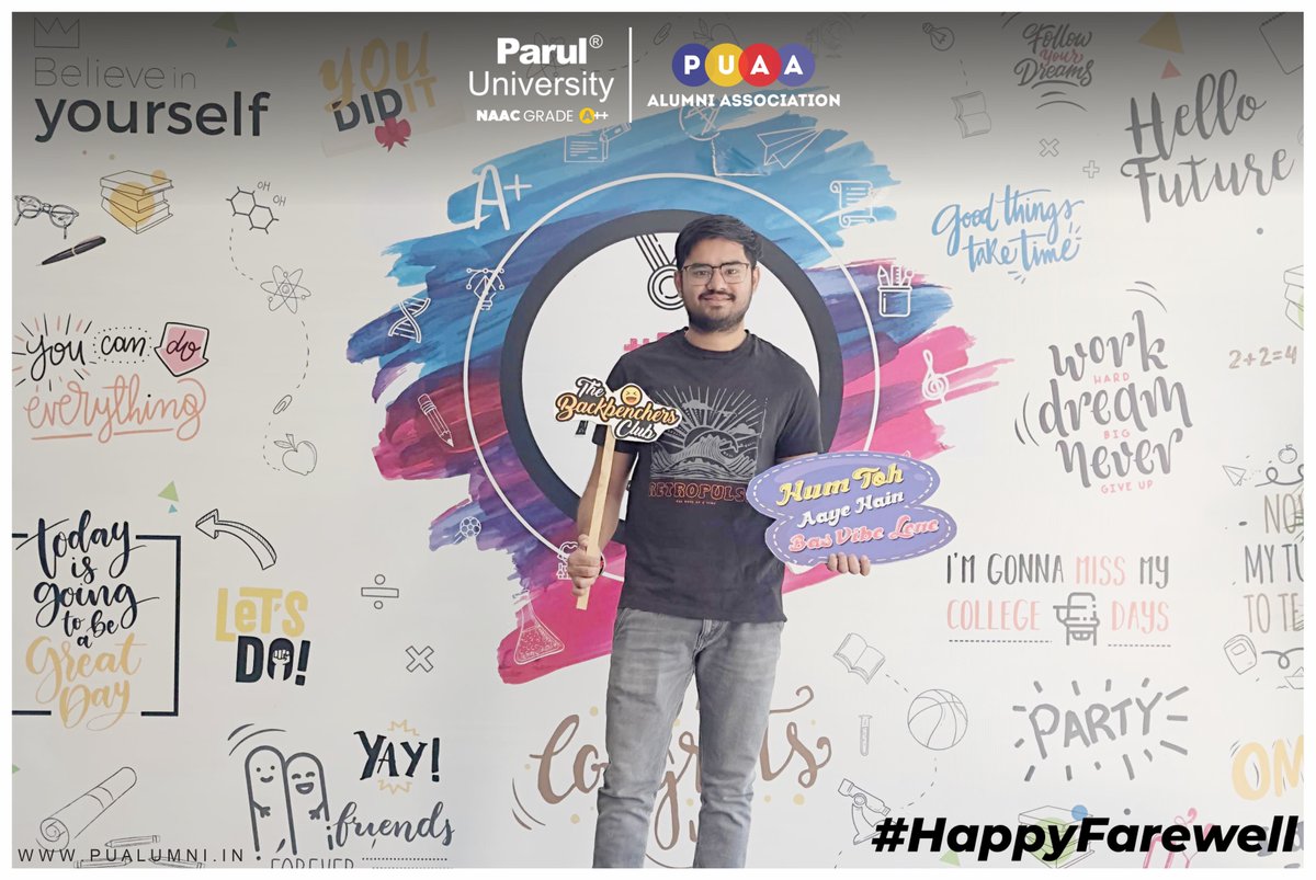 Parul University Alumni Association tweet media