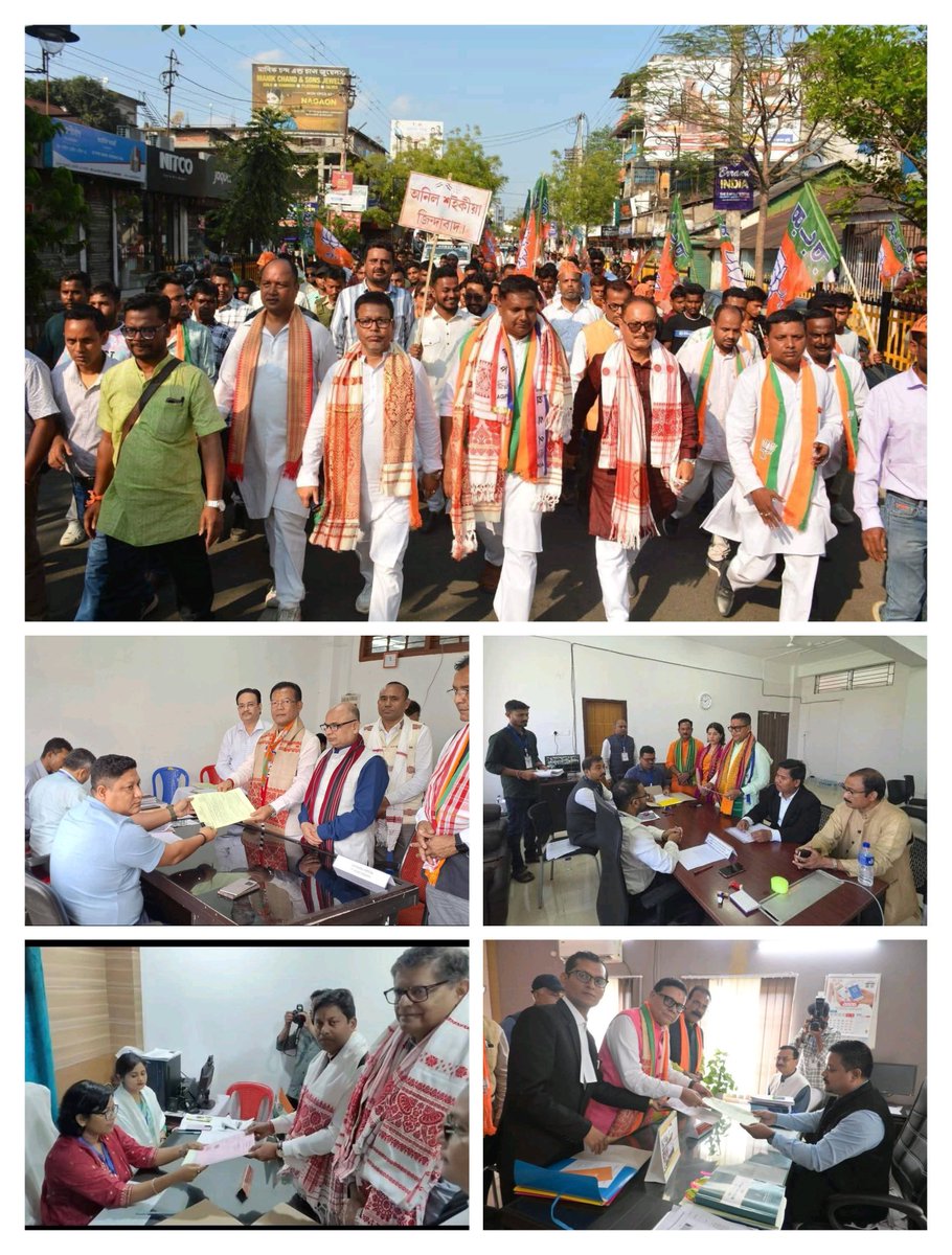 DilipSaikia4Bjp's tweet photo. People's support strengthens our resolve throughout all constituencies across Assam! 🪷

#AssamElections https://t.co/YiGcpwxyz8