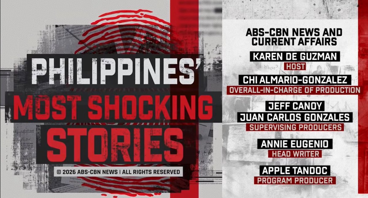 _KarenDeGuzman's tweet photo. Another achievement unlocked ☺️🙏🏻

My first ever episode for Philippines’ Most Shocking Stories! Maraming salamat po sa aming mga boss sa tiwala. 

WATCH: https://t.co/BAbMvUMen2 https://t.co/nnKYqz5OKJ