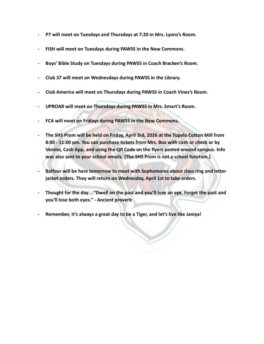 Saltillo High School tweet media