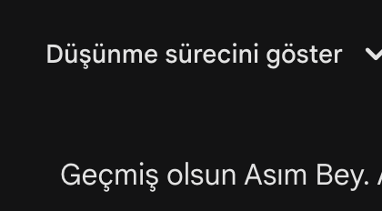 Asım bey kim ya kim bu Asım. Bana niye Asım deyip duruyor bu gemini nerden aldı bu asıl muhabbetini çıldırtacak beni... :D