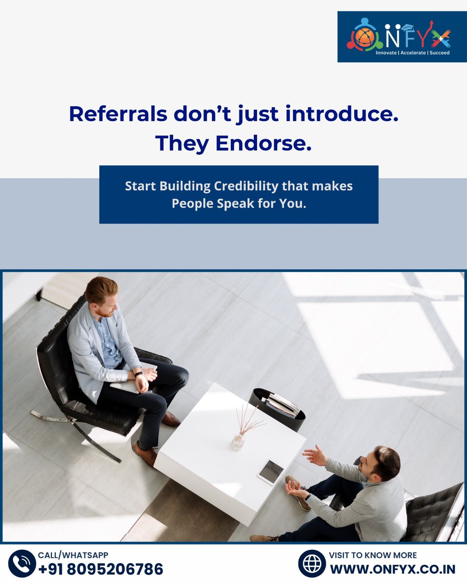 onfyx's tweet photo. Turn your network into advocates and watch your professional story grow through authentic voices. Don’t just be known, be trusted.

Join Onfyx and let referrals do the talking.

#ONFYX #businessnetworking #referrals #businessgroups #hrgroups #Karuppu https://t.co/KeRbg1utpD
