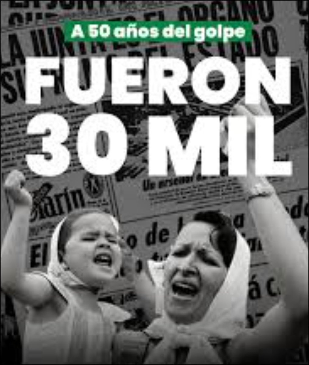 fernandezstella's tweet photo. A 50 años del golpe, la memoria es el fuego que nos cuida frente a quienes hoy pretenden resucitar la oscuridad del pasado.
​Con el pañuelo blanco de las Madres y Abuelas como bandera, defendamos la verdad contra todo intento de olvido. #NuncaMás #MemoriaHistórica https://t.co/UbYx1LnUfg