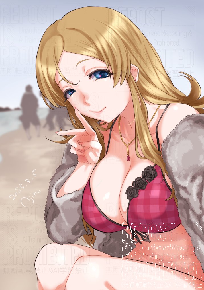 #去年の3月のイラストを無言であげる 