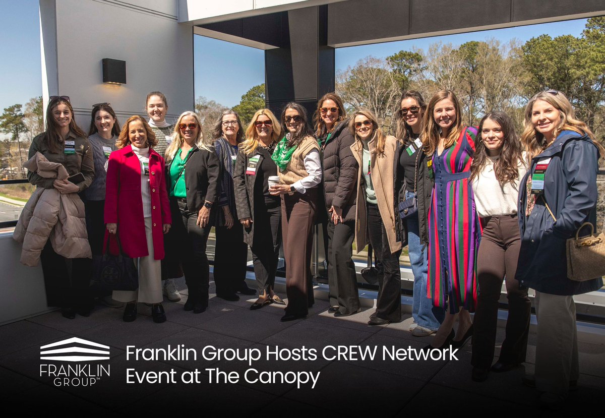 FranklinGroupVB's tweet photo. Franklin Group Hosts CREW Network for an Evening of Connection and Industry Leadership at The Canopy  Photo credit: Glenn Fajota Photography
 - Your Home. Your Future. Our Focus.  https://t.co/DxTXPTT3Zg 

#franklingroup #apartments #homes https://t.co/iOPPevt6On