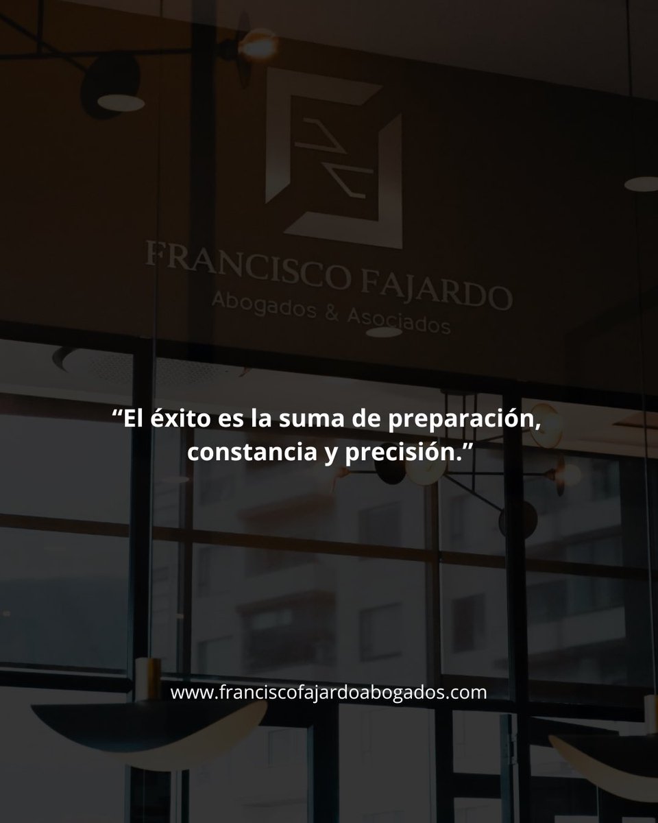 ff_abogados's tweet image. #éxito #Precisión #FranciscoFajardoAbogados
