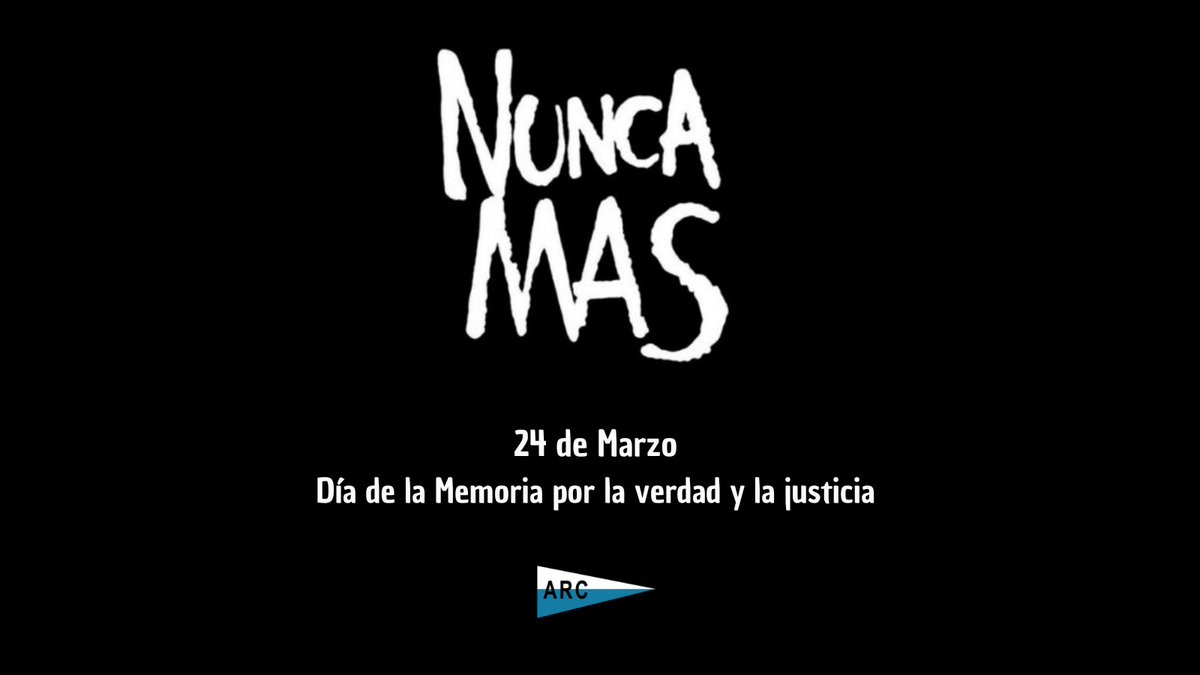 LaRacingClub's tweet photo. Memoria
Verdad
Justicia 

#24marzo2026 https://t.co/Z0n1ZPkiEa