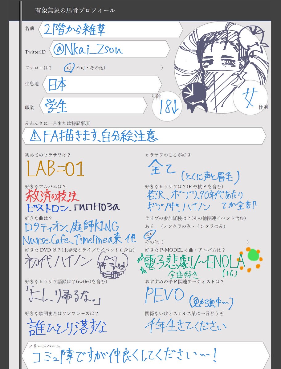 2階から雑草 tweet media