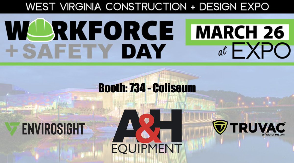 🚨 1 DAY TO GO! 🚨 WV Construction &amp; Design EXPO is Almost Here! 🎉

Swing by Charleston Coliseum &amp; Convention Center and catch our TSM- Jim Ahlborn, showing off the latest in sewer inspection from <a href="/teamenvirosight/">Envirosight</a> &amp; vacuum excavation SOLUTIONS with Truvac® 

👊 See YOU Soon!!