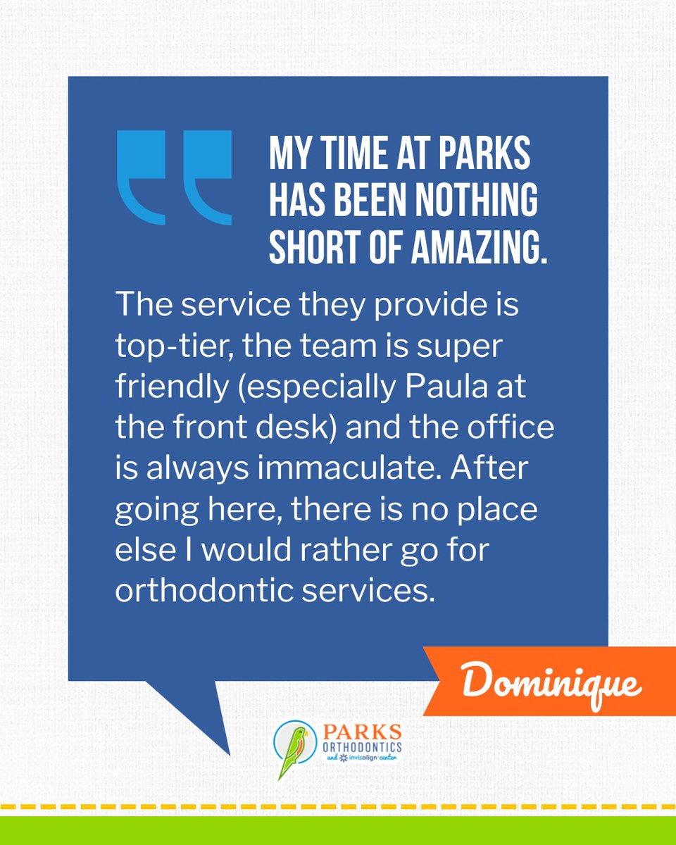 Parks Orthodontics tweet media