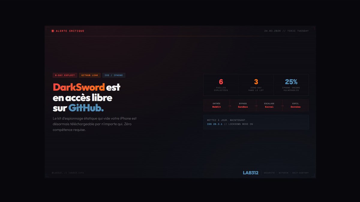 LA₿ 312 | 🛡️InfoSec & Self-Custody 🔑 tweet media