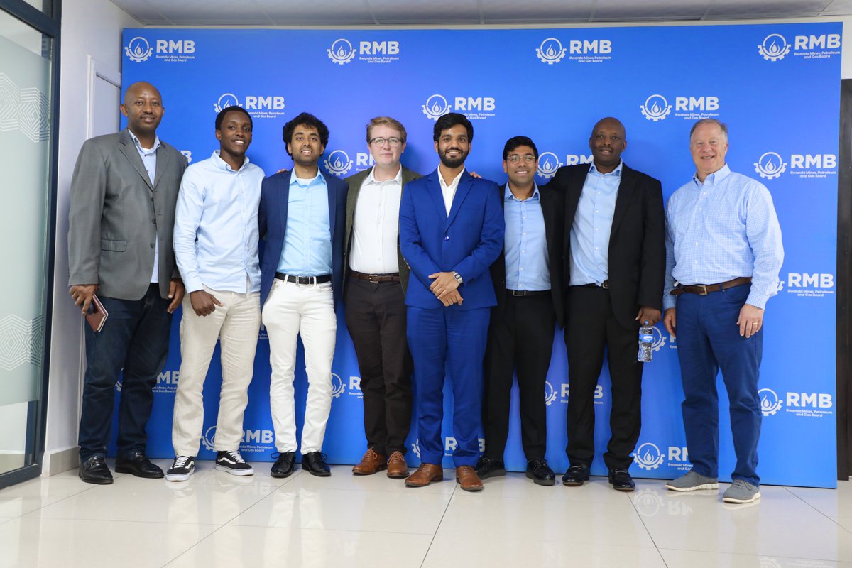 RwandaMinesB's tweet photo. RMB today hosted a joint session between its senior leadership, technical experts, and MBA students from @GATechScheller as part of an ongoing MBA International Practicum collaboration. During the meeting, the student teams presented interim results of their projects, which are being developed in close coordination with RMB.

The projects focus on two priority areas for Rwanda’s Mining sector:
1⃣mitigating illegal mining;
2⃣unlocking value through the monetization of mining waste and tailings. 

The proposed approaches reflect a combination of global best practices and context-specific insights, highlighting actionable pathways for improving sector governance, increasing resource efficiency, and enhancing economic returns. RMB noted the high quality of the work presented and its potential to inform practical, implementation-oriented solutions.

The practicum projects will continue over the coming months, culminating in final strategic recommendations expected to support decision-making, pilot initiatives, and long-term policy development within the Mining sector.