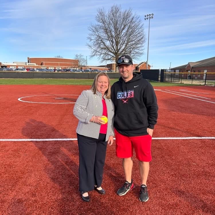 WJHS_Softball's tweet photo. Another W for the Colts last night with a win over Somerset. 

Offensive leaders
KK Tate - 2 for 3
A Myszak - 1 for 2
E Collier - 1 for 2

Pitching 
KK Tate - 5IP, 1ER,7Ks
K Hobgood - 2IP, 0H, 0ER, 2Ks

Thank you to Superintendent Sara Crum for throwing out the 1st pitch! https://t.co/aLefNgHpur