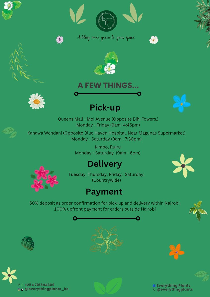 IAmWahuKariuki's tweet photo. Hello plant lovers 🪴

Do you know about @everythngplants ? 😃 https://t.co/OofZvkz1cx