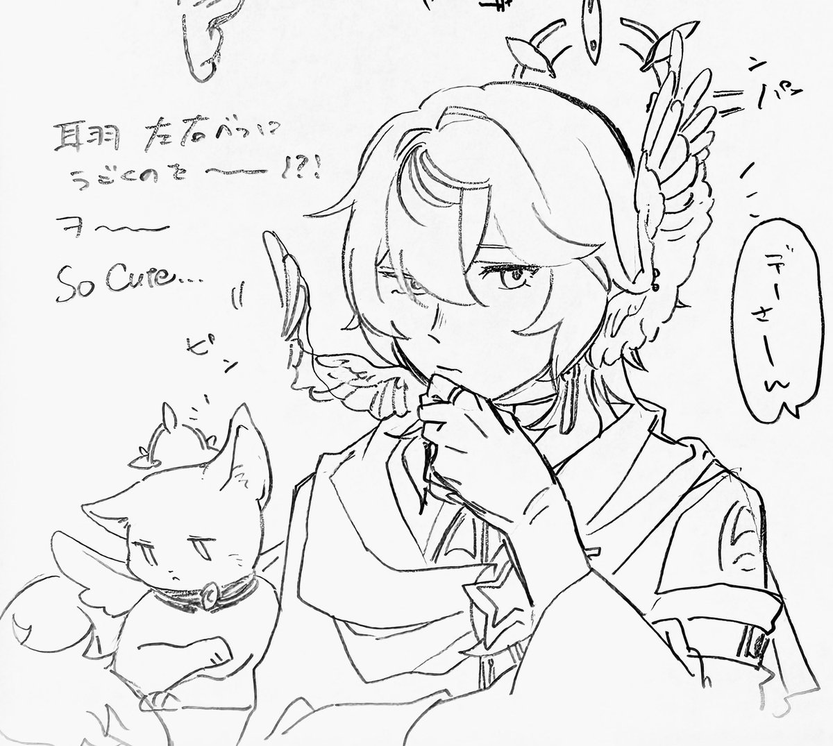 シャーペンにんげん tweet media