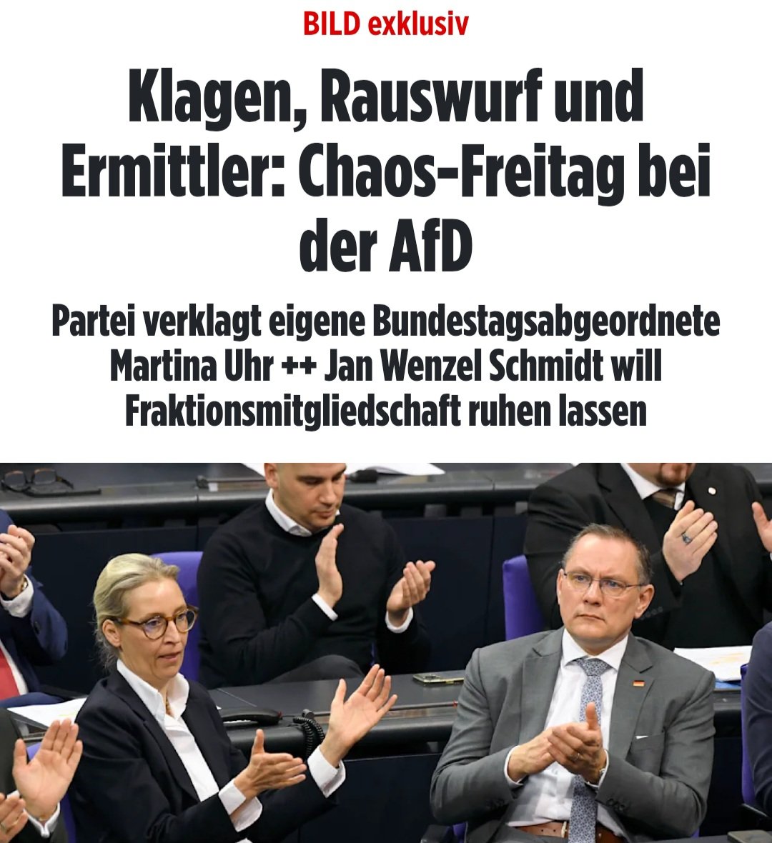 Schnauze voll von der AfD 🤮 tweet media