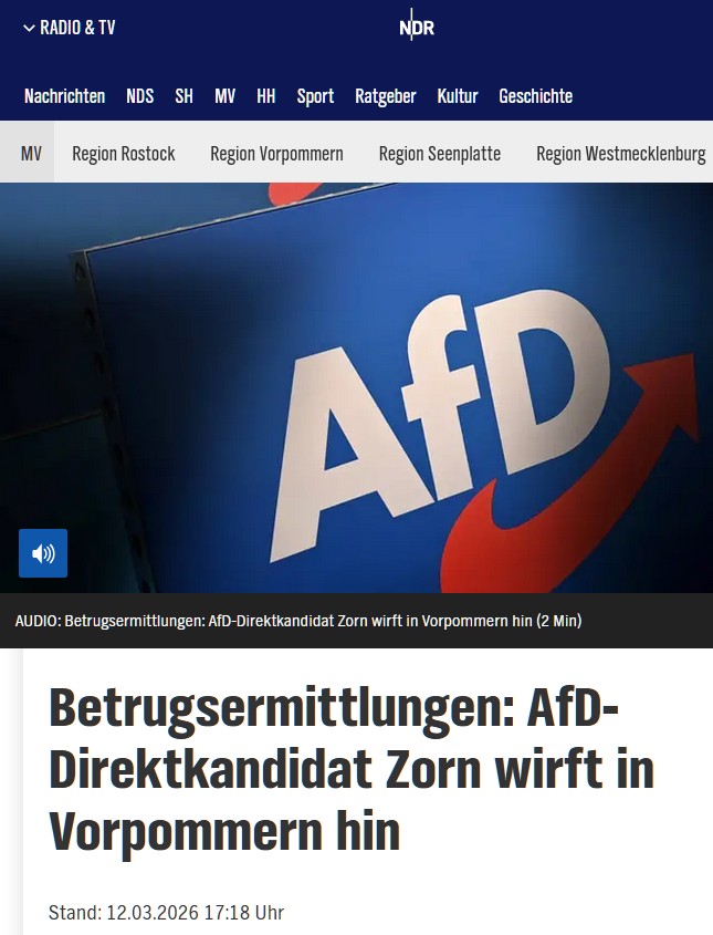 Schnauze voll von der AfD 🤮 tweet media
