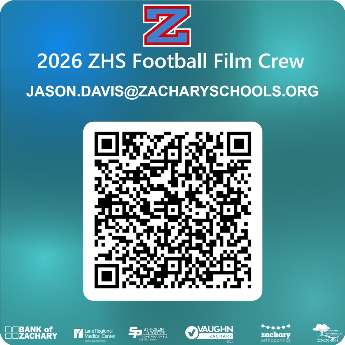 Zachary High Football tweet media