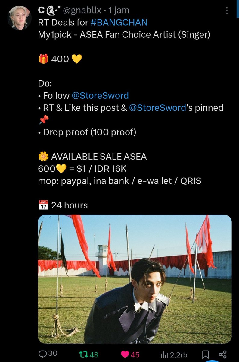 Aimsell (@after DM) tweet media