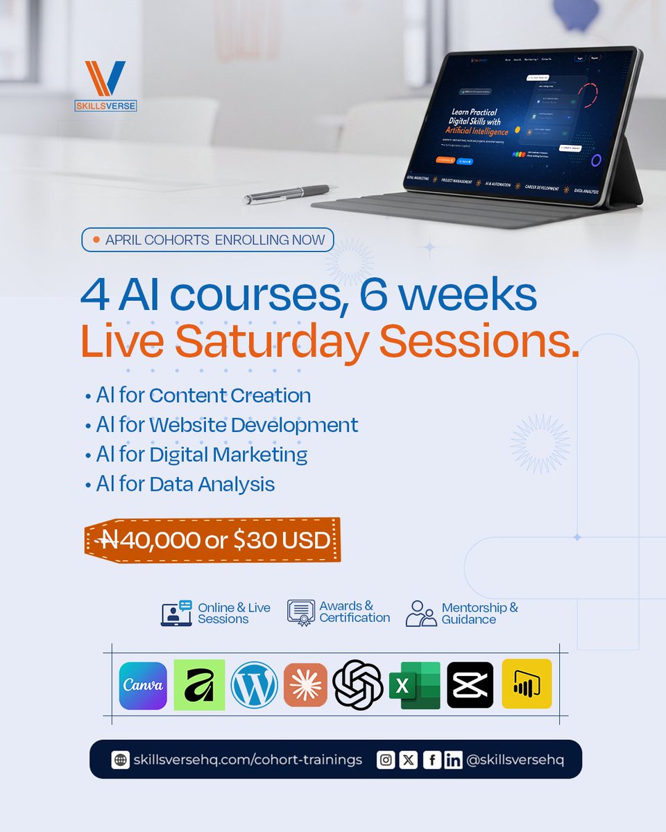 SkillsVerse tweet media