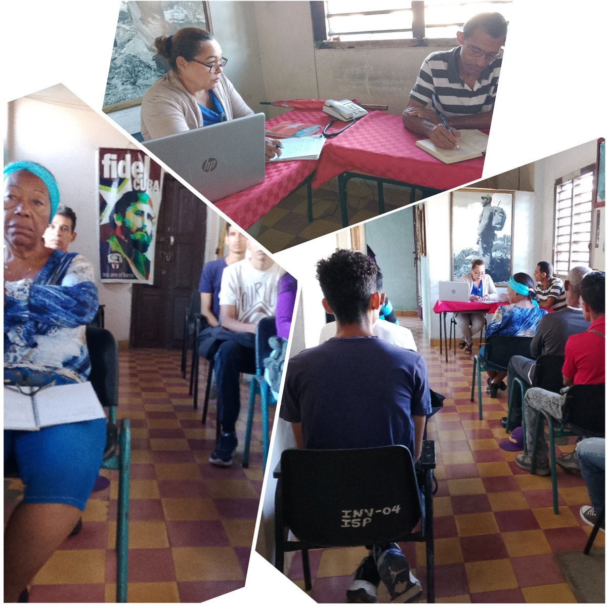 Encuentro con estudiantes universitarios residentes en el municipio. Sé explicaron las nuevas indicaciones emitidas por el Ministerio de Educación Superior adecuadas por la Universidad de Granma.