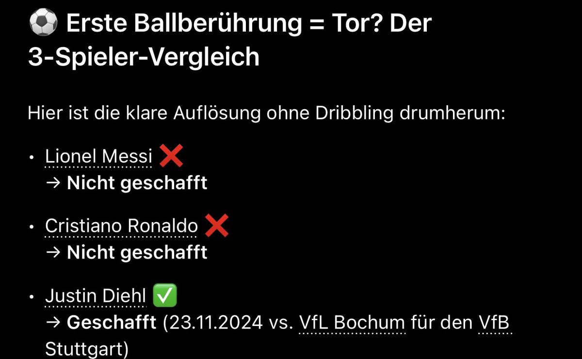 JUSTIN DIEHL FUẞBALLGOTT tweet media