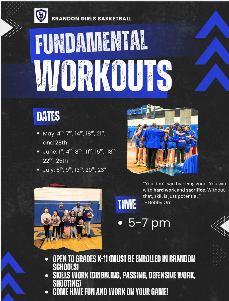 Brandon Girls Basketball tweet media