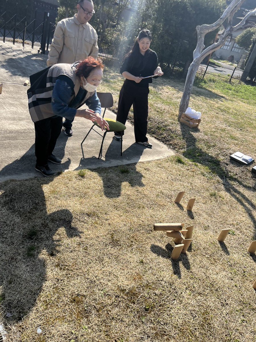 kato_tabezakari's tweet photo. 今日は新町ハウスで月１開催しているトマレギに参加してきました！
みんなでモルックやったけど、大人が良い意味で大人気なく！本気になって競う姿が最高でした🤣
楽しんでもらえてよかった！ https://t.co/RJrnXntl0q
