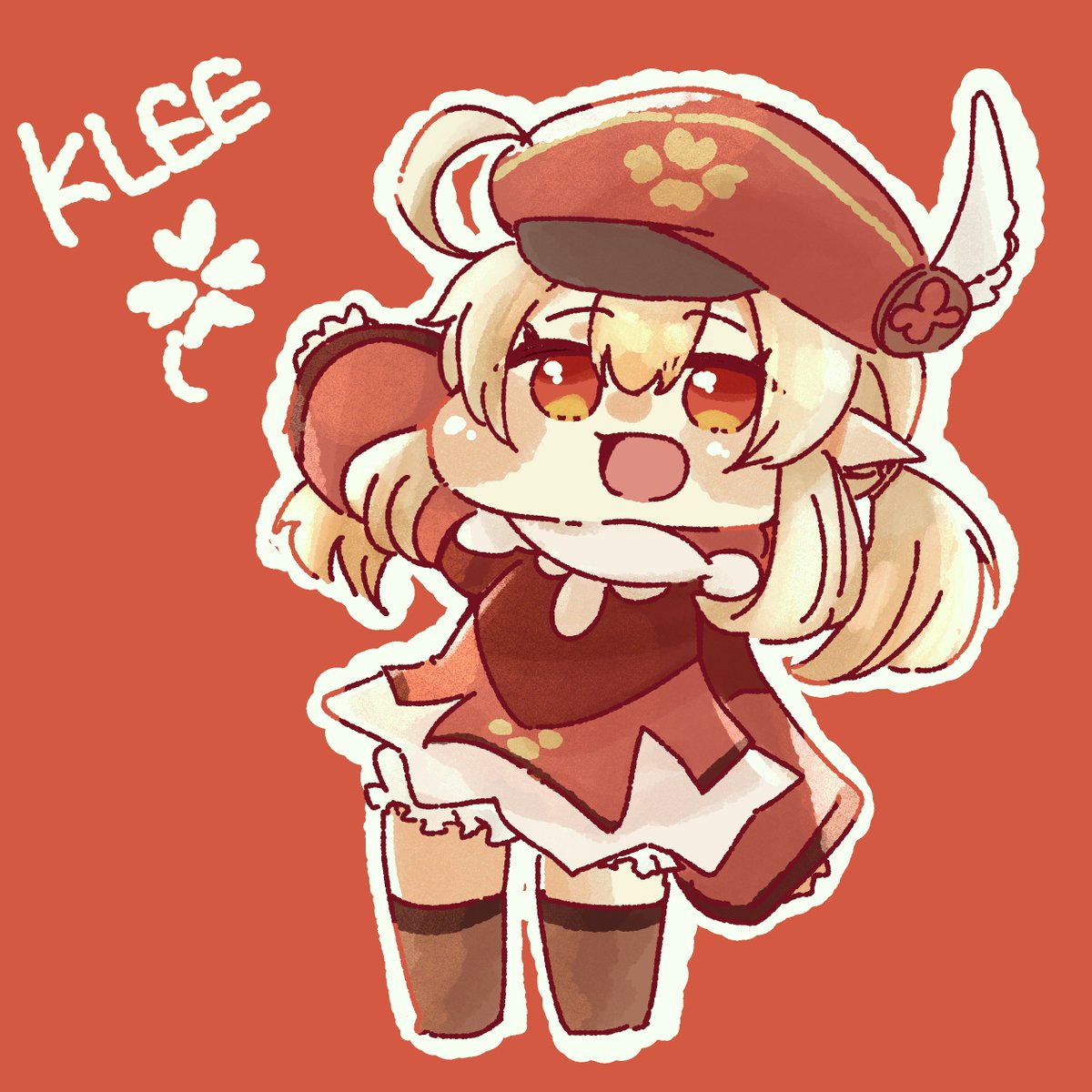 落書きクレーちゃん🔥
#原神 #GenshinImpact