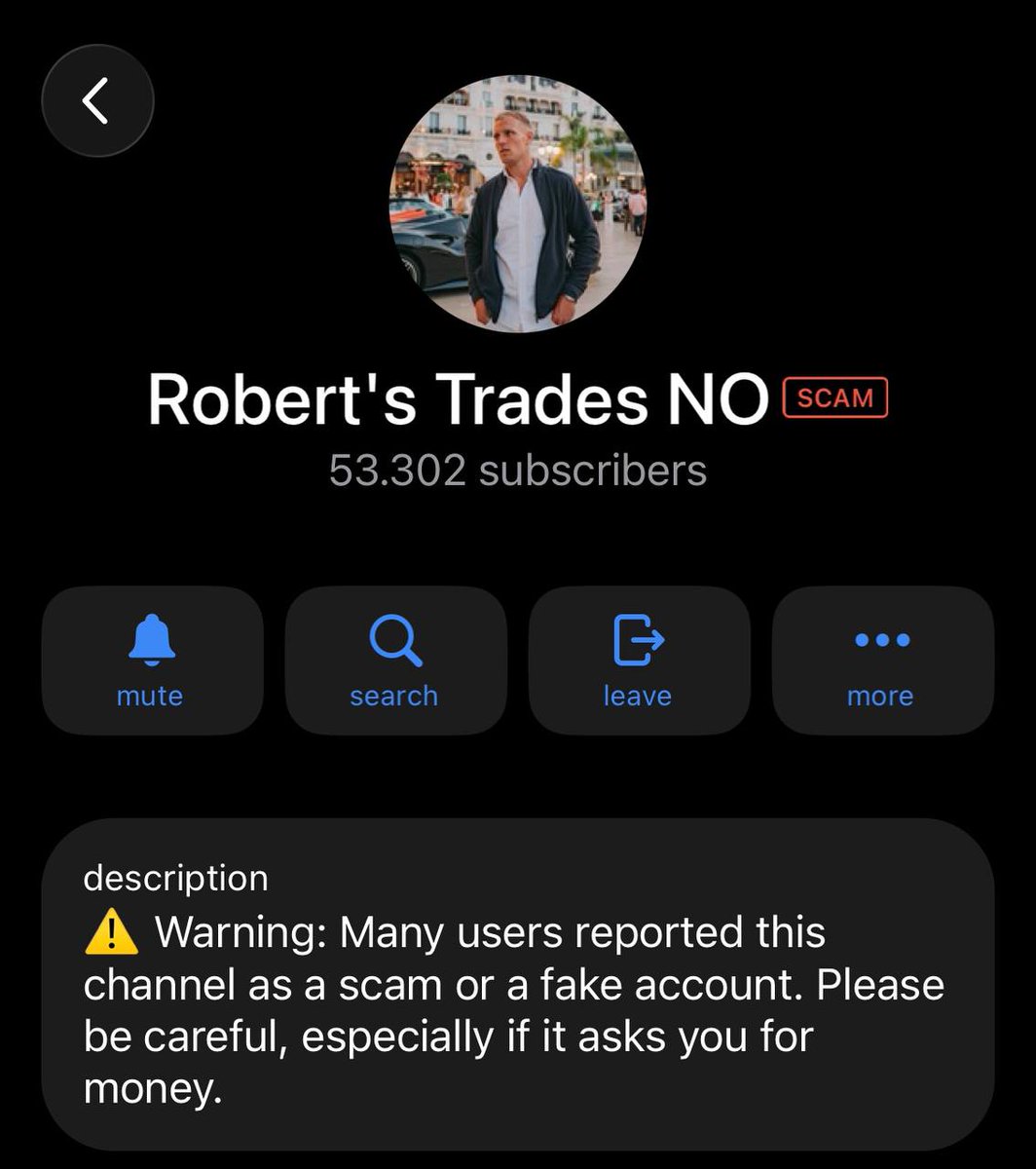 0xSipa's tweet photo. 💩 #Alert #SCAM
- This Telegram channel is scamming you out of your money.
- Don't be stupid, keep your money safe 
Their #scams website:
1. https://t.co/5u2qxSUAKc
2. https://t.co/VsZ64mVjOi
3. https://t.co/s51dyPdSBE
4. https://t.co/kKRUt1D45C

#binance #telegram https://t.co/8qBxRgSeys