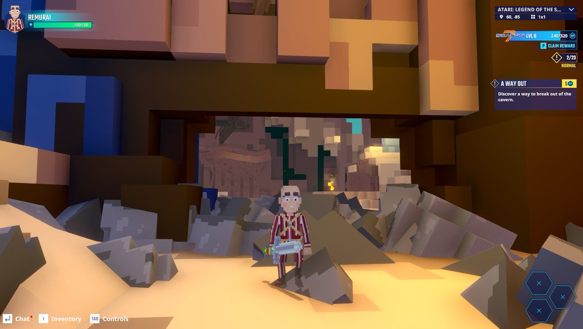 its_remurai's tweet photo. The wall… did not survive in The Sandbox Season 7. Screenshot proof attached. @TheSandboxGame https://t.co/wDfzsj3lXd #Season7 https://t.co/UnhhfbPEj1